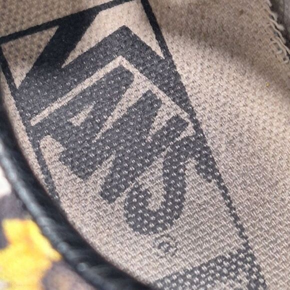 VANS Customs Sunflowers Old Skool size 6 Womens Fun Colorful Turquoise Yellow - Picture 12 of 16